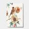 Designart - Farmhouse Bird on Flower Branch - Traditional Premium Canvas Wall Art